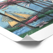 Waar de wilde dingen zijn | Hoesje boeken Poster (Hoek)