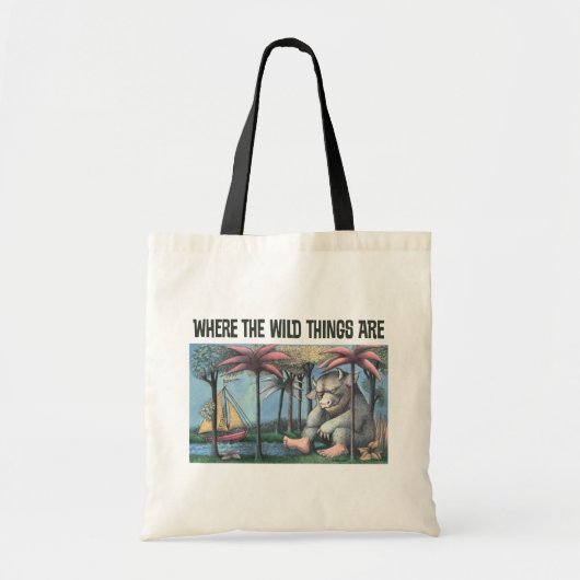Waar de wilde dingen zijn | Hoesje boeken Tote Bag (Voorkant)