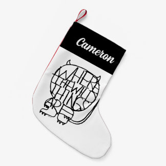 Waar de wilde dingen zijn | Jouw namen toevoegen Kleine Kerstsok