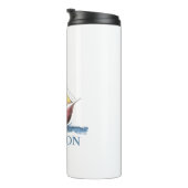 Waar de wilde dingen zijn | Jouw namen toevoegen Thermosbeker (Geroteerd rechts)