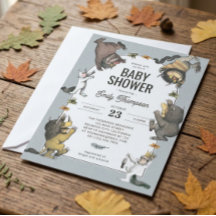 Waar de wilde dingen zijn karakter Baby shower