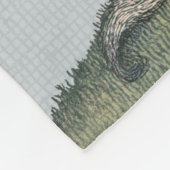 Waar de wilde dingen zijn - koning Max | Vogelvlek Fleece Deken (Hoek)