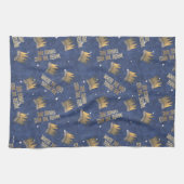 Waar de wilde dingen zijn kroon en sterren patroon theedoek (Horizontaal)