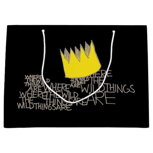 Waar de wilde dingen zijn | Kroon Groot Cadeauzakje (Voorkant)