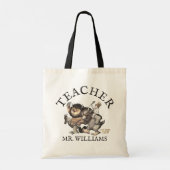 Waar de Wilde Dingen Zijn Leraar Tote Bag (Achterkant)