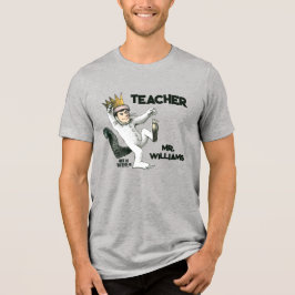 Waar de Wilde Dingen Zijn Leraar Tri-Blend Shirt