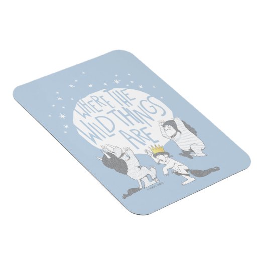 Waar de wilde dingen zijn | maan en sterren magneet (Rechterzijde)