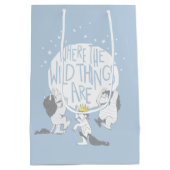 Waar de wilde dingen zijn | maan en sterren medium cadeauzakje (Achterkant)