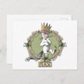 Waar de wilde dingen zijn | Max Badge Briefkaart (Voorkant / Achterkant)