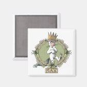 Waar de wilde dingen zijn | Max Badge Magneet (Voorkant / Achterkant)