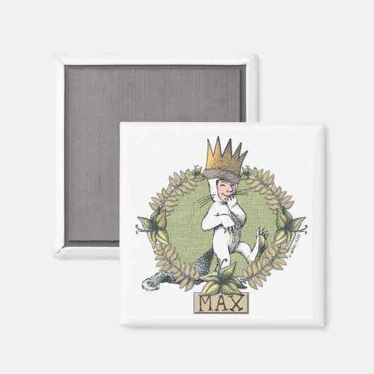 Waar de wilde dingen zijn | Max Badge Magneet (Voorkant / Achterkant)