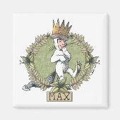 Waar de wilde dingen zijn | Max Badge Magneet (Voorkant)