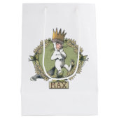 Waar de wilde dingen zijn | Max Badge Medium Cadeauzakje (Achterkant)