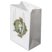 Waar de wilde dingen zijn | Max Badge Medium Cadeauzakje (Achterkant Gekanteld)