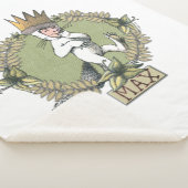 Waar de wilde dingen zijn | Max Badge Sherpa Deken (3/4)