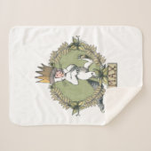 Waar de wilde dingen zijn | Max Badge Sherpa Deken (Voorkant (horizontaal))