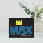 Waar de wilde dingen zijn | Max en Kroon Briefkaart (Staand voorkant)