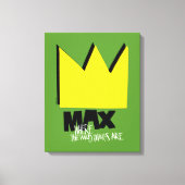 Waar de wilde dingen zijn | Max. en Kroon Canvas Afdruk (Voorkant)