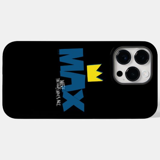 Waar de wilde dingen zijn | Max en Kroon Case-Mate iPhone Case (Achterkant (horizontaal))