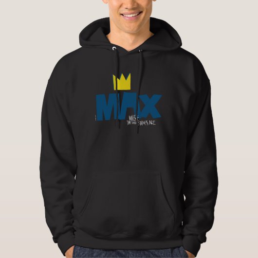 Waar de wilde dingen zijn | Max en Kroon Hoodie (Voorkant)