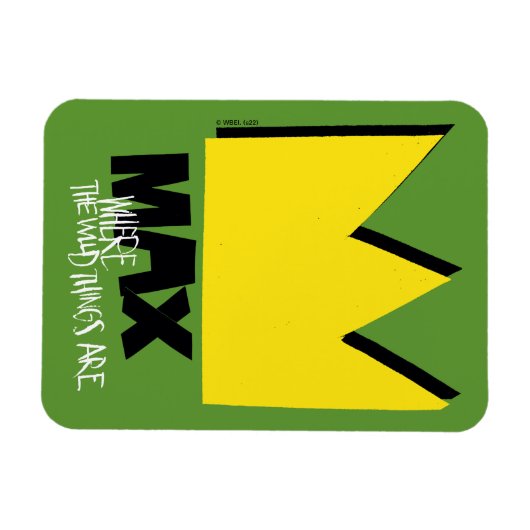 Waar de wilde dingen zijn | Max. en Kroon Magneet (Horizontaal)