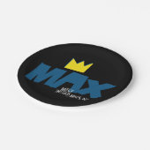 Waar de wilde dingen zijn | Max en Kroon Papieren Bordje (Gekanteld)