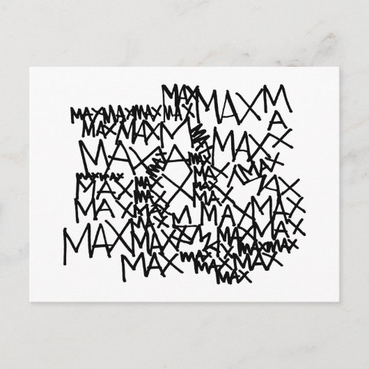 Waar de Wilde Dingen Zijn | Max herhaalt Briefkaart (Voorkant)