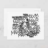 Waar de wilde dingen zijn | Max. herhaling Briefkaart (Voorkant / Achterkant)