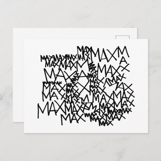 Waar de wilde dingen zijn | Max. herhaling Briefkaart (Voorkant / Achterkant)