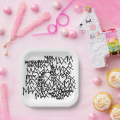 Waar de wilde dingen zijn | Max. herhaling Papieren Bordje (Feest)