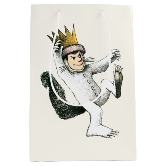 Waar de wilde dingen zijn | Max. Medium Cadeauzakje (Voorkant)