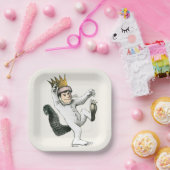 Waar de wilde dingen zijn | Max. Papieren Bordje (Feest)