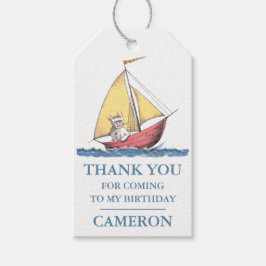 Waar de wilde dingen zijn | Max Sailing Cadeaulabel