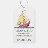 Waar de wilde dingen zijn | Max Sailing Cadeaulabel (Achterkant)