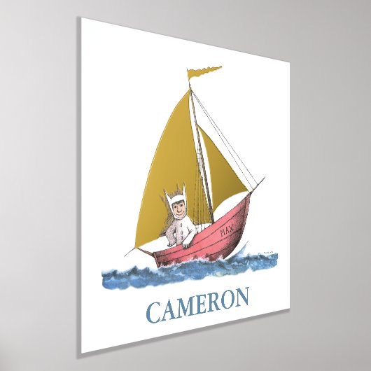 Waar de wilde dingen zijn | Max Sailing Folie Afdrukken (Laagn)