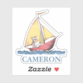 Waar de wilde dingen zijn | Max Sailing Sticker (Vel)