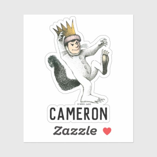 Waar de wilde dingen zijn | Max. Sticker (Vel)