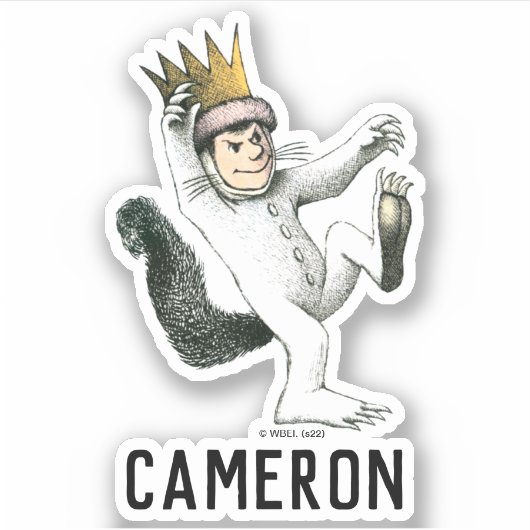 Waar de wilde dingen zijn | Max. Sticker (Voorkant)