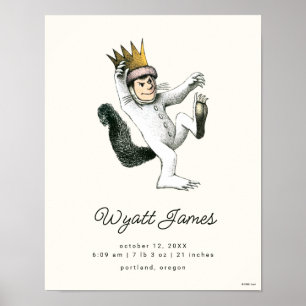 Waar de wilde dingen zijn - Max   Vogelvlekken Poster