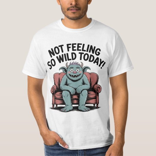 Waar de wilde dingen zijn… op Prozac T-shirt (Voorkant)