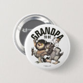 Waar de Wilde Dingen Zijn | Opa worden Ronde Button 5,7 Cm (Voorkant /achterkant)