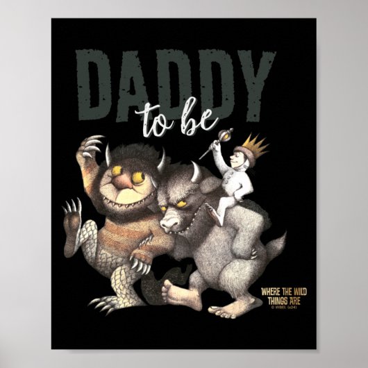 Waar de Wilde Dingen Zijn Papa Wordt  Poster (Voorkant)