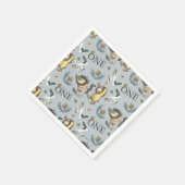 Waar de wilde dingen zijn patroon 1e verjaardag servet (Hoek)