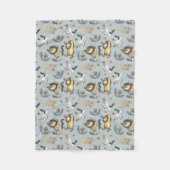 Waar de wilde dingen zijn patroon fleece deken (Voorkant)
