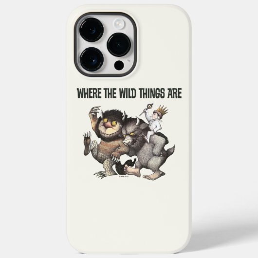 Waar de Wilde Dingen Zijn-personages Case-Mate iPhone Case (Achterkant)