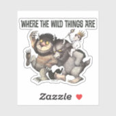 Waar de Wilde Dingen Zijn Personages Sticker (Vel)