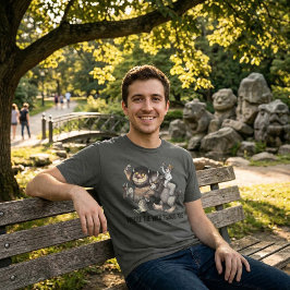 Waar de Wilde Dingen Zijn-personages T-shirt