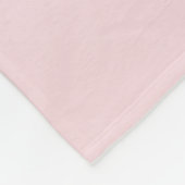 Waar de wilde dingen zijn Quote - Roze Fleece Deken (Hoek)