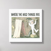 Waar de wilde dingen zijn | Scene 1 Canvas Afdruk (Voorkant)