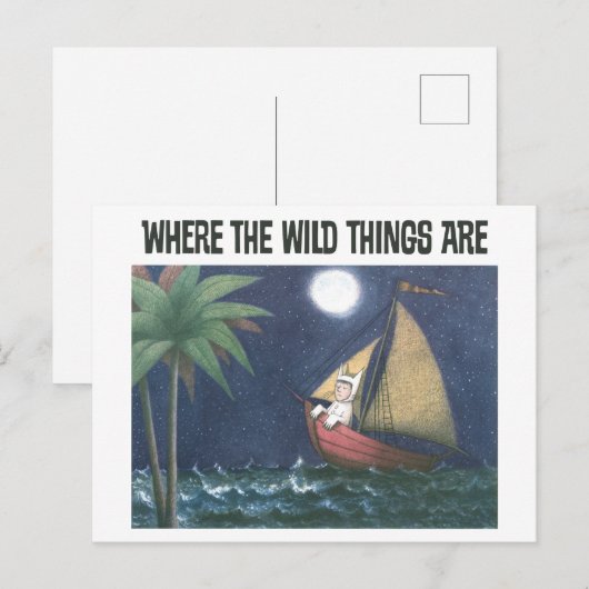 Waar de wilde dingen zijn | Scène 2 Briefkaart (Voorkant / Achterkant)